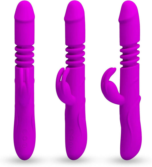 LeLuv Rechargeable Rabbit Vibrator for Ultimate Pleasure