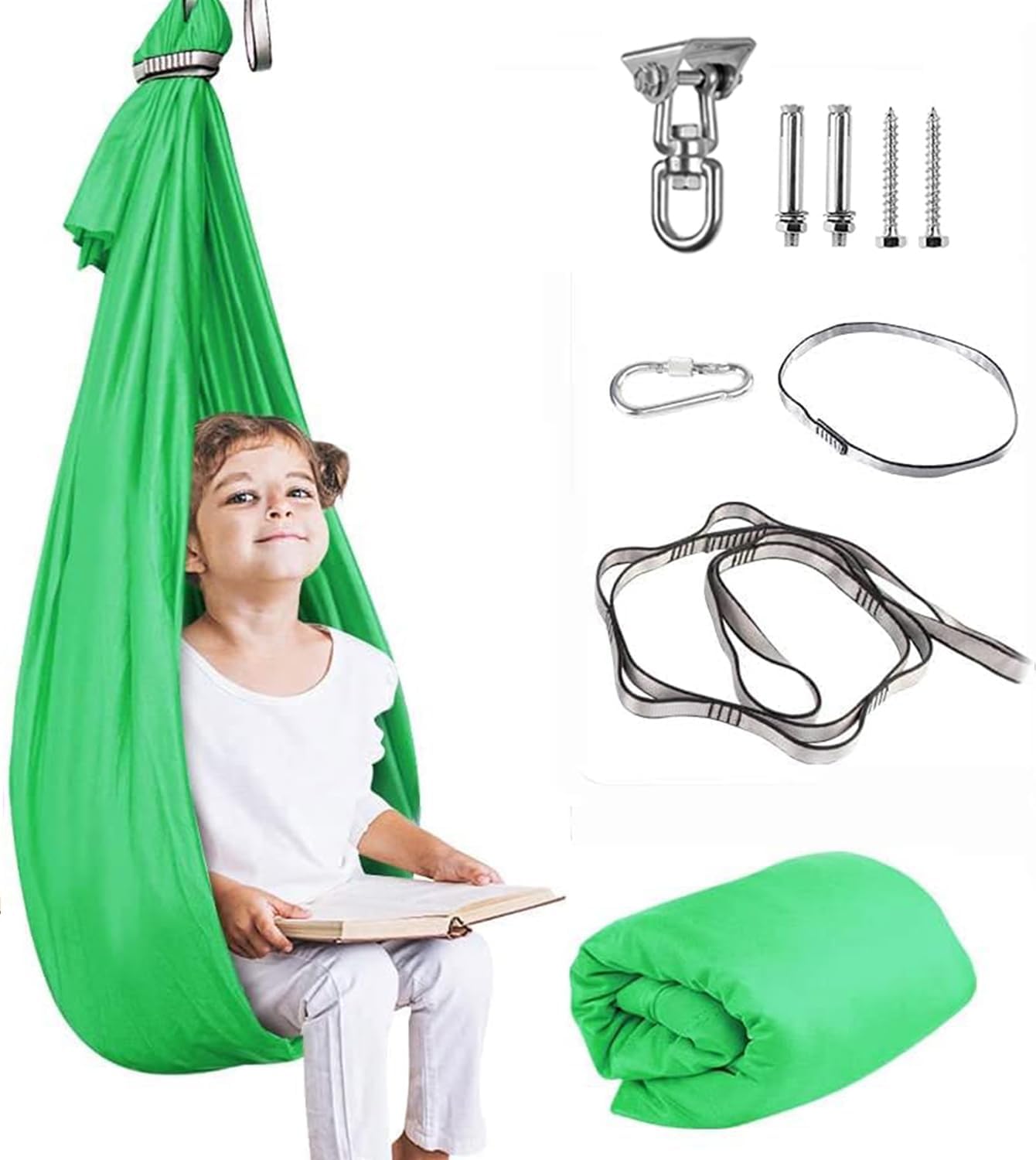 Therapy Swing for Kids with Special Needs - Indoor Adjustable Snuggle