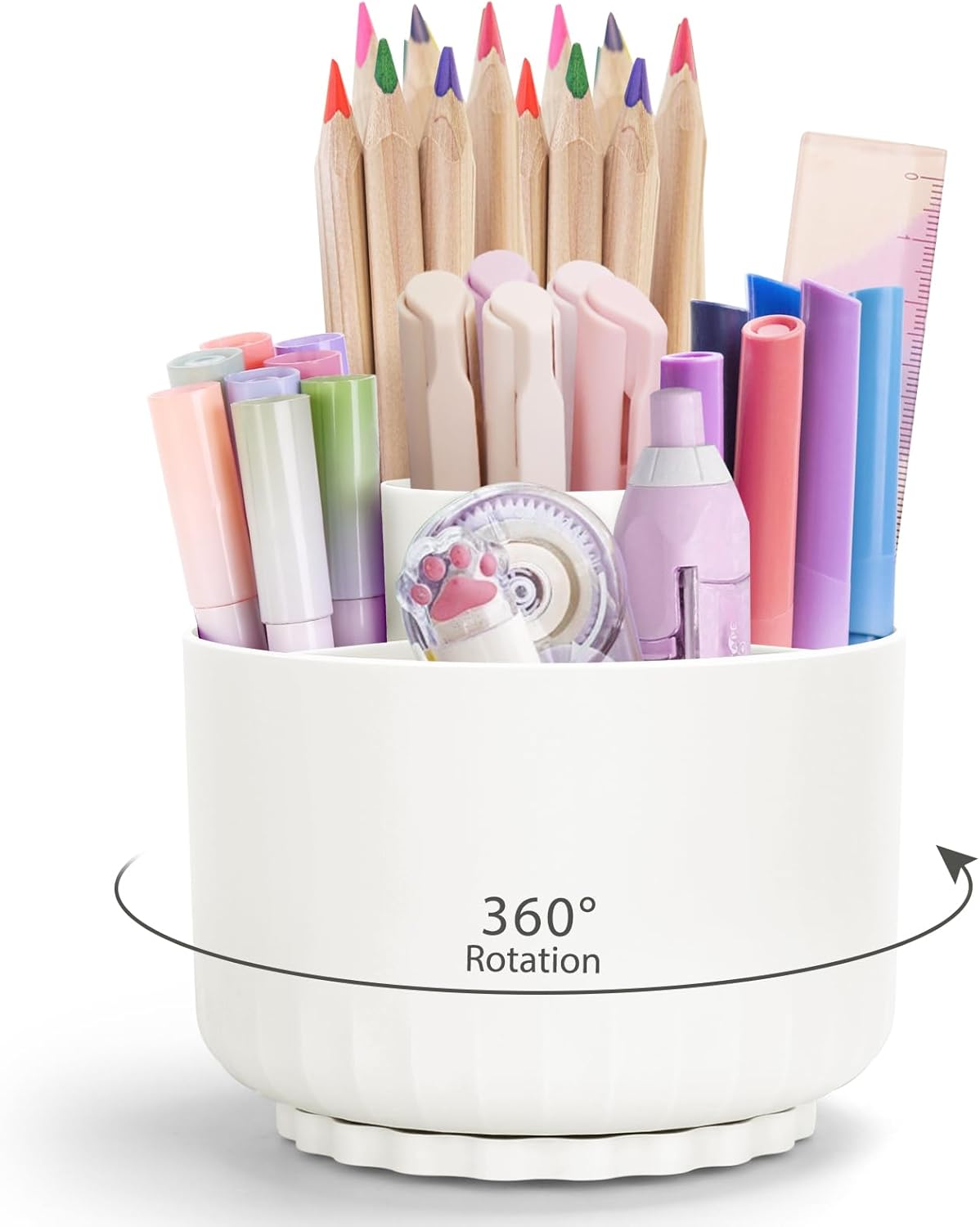 360 Rotating Desk Organizer by Minimaliving