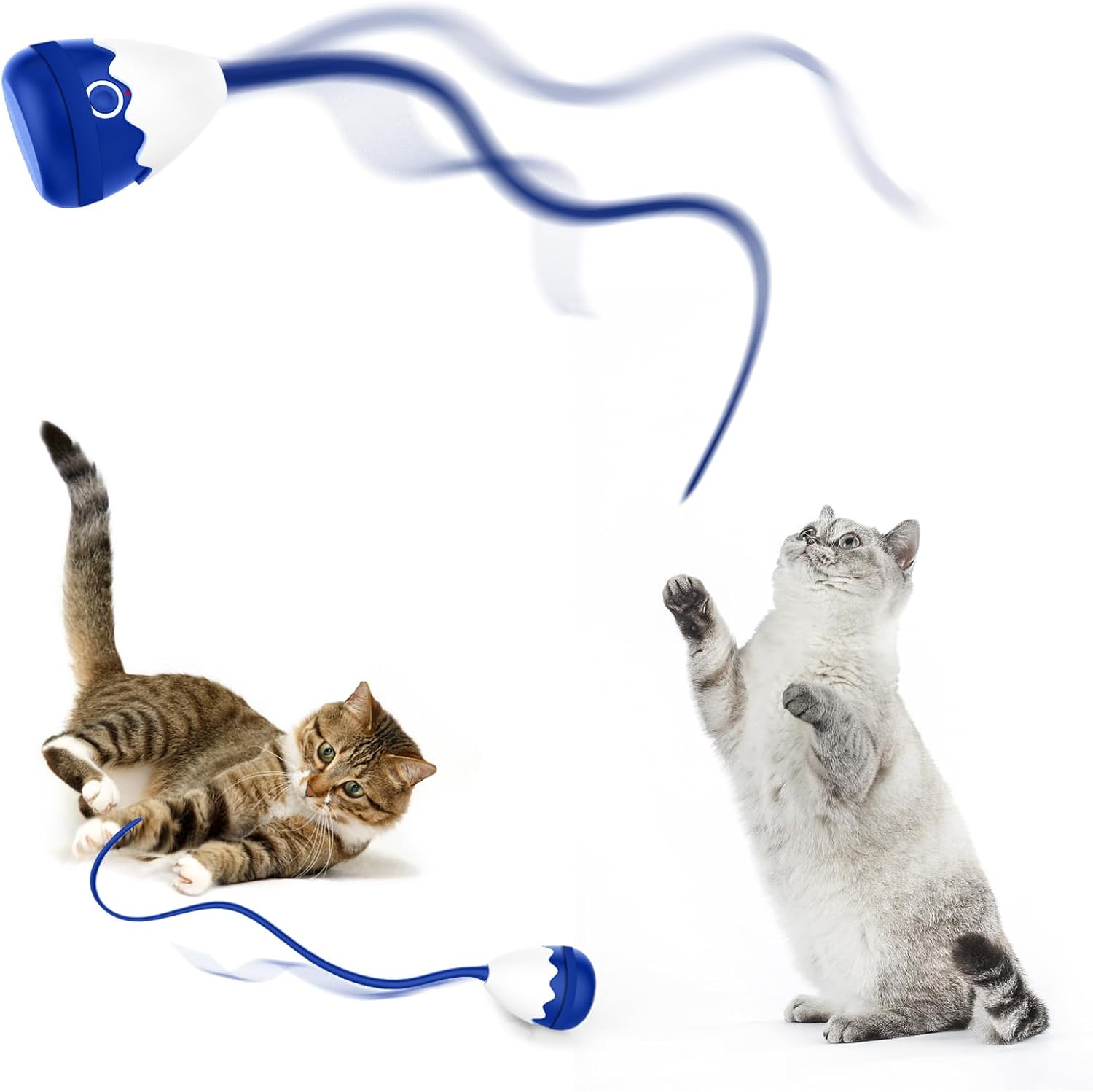 Interactive Cat Toy - Rechargeable Fun for Indoor Cats