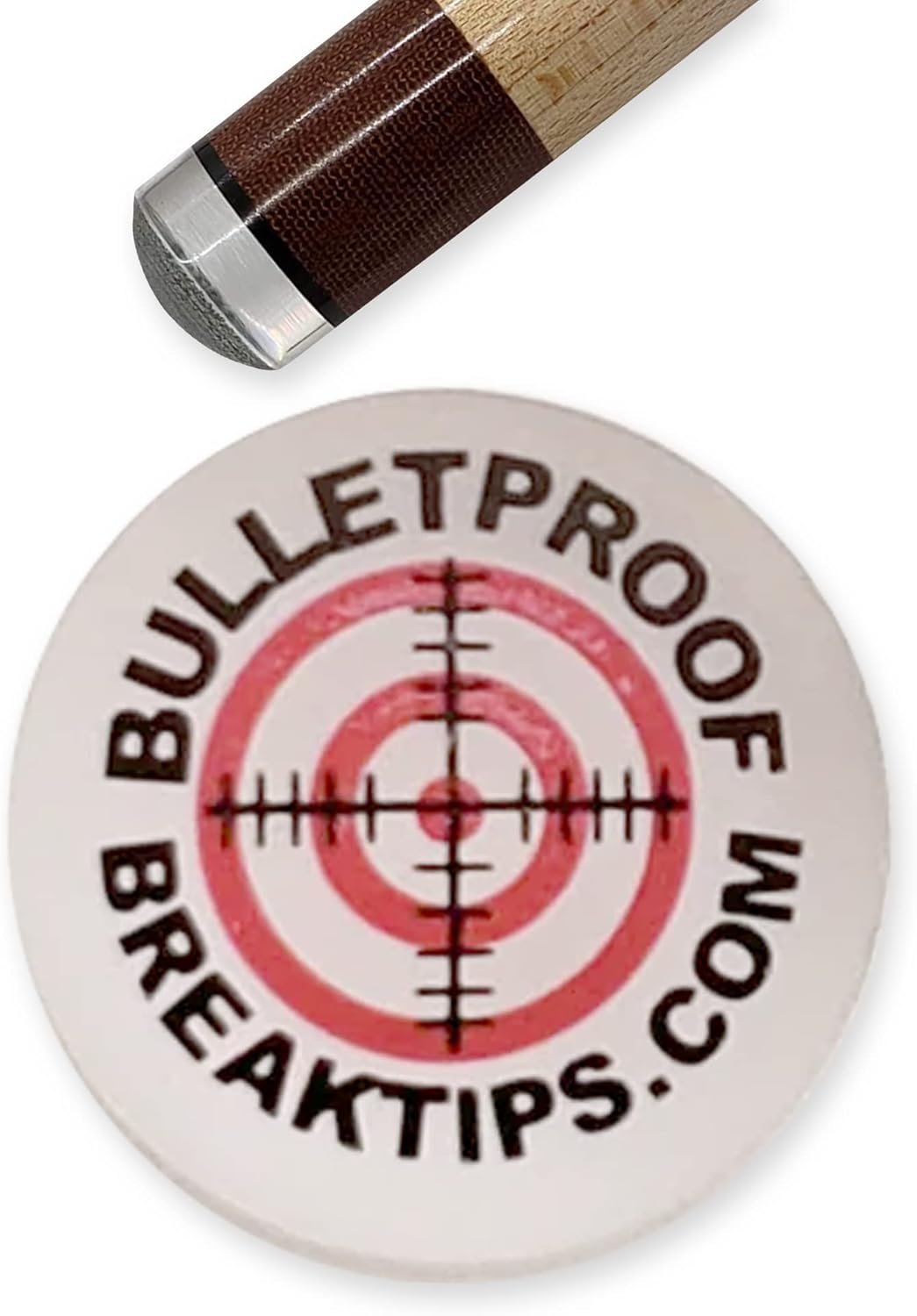 Polymer Break & Jump Tip for Professional Pool Players