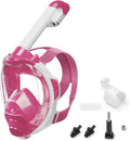 Snorkel Mask Full Face Snorkel Mask for Adults and Kids - Panoramic