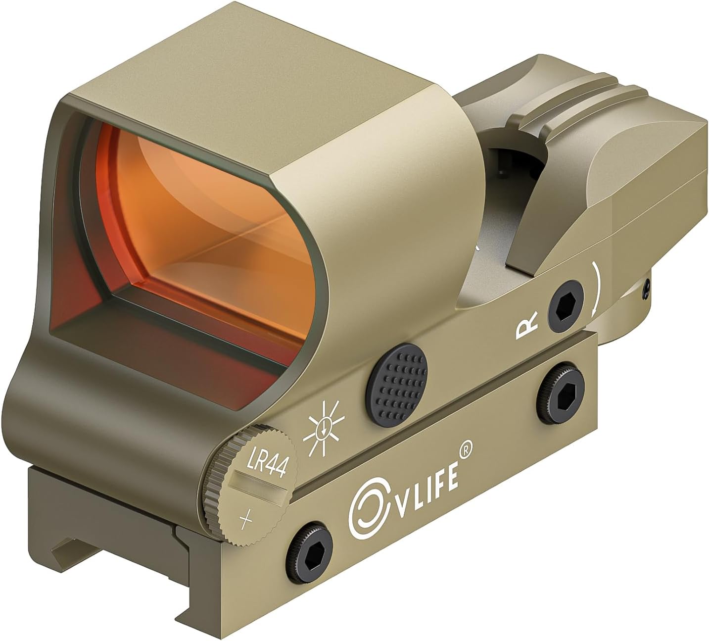 CVLIFE Reflex Sight 1x28x40mm Red Dot Sight with Reticles