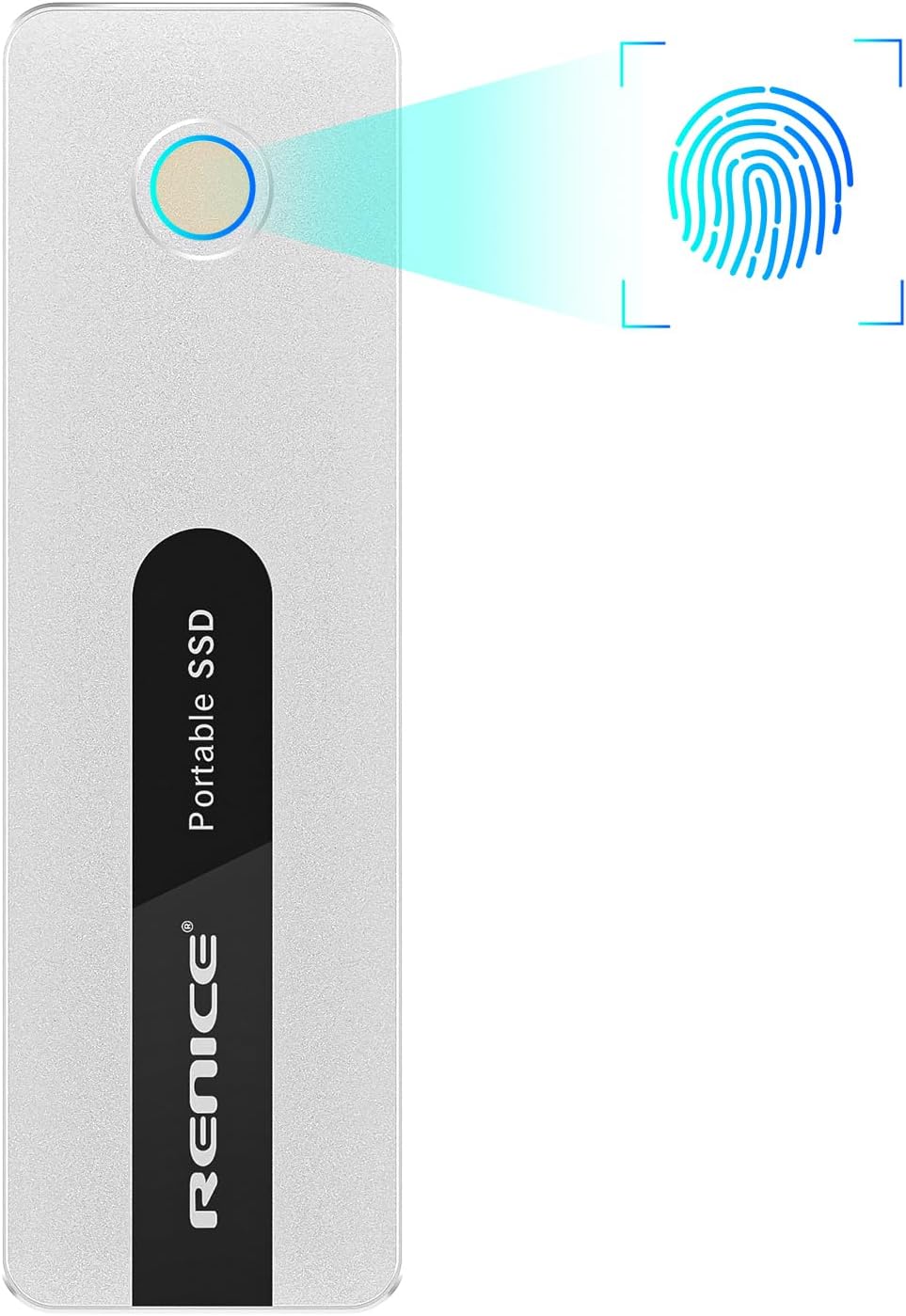 Fast & Secure RENICE 512GB External SSD