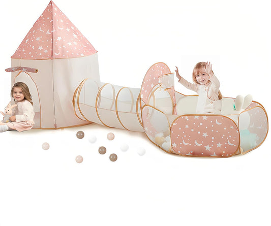 Kids 3-in-1 Play Tent - Indoor & Outdoor Fun!