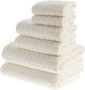 BAGNO MILANO Turkish Cotton Ultra-Soft Plush Towel Set