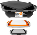 Collapsible BBQ Prep Tubs 3-Piece Set - JR, OG, XL Colors