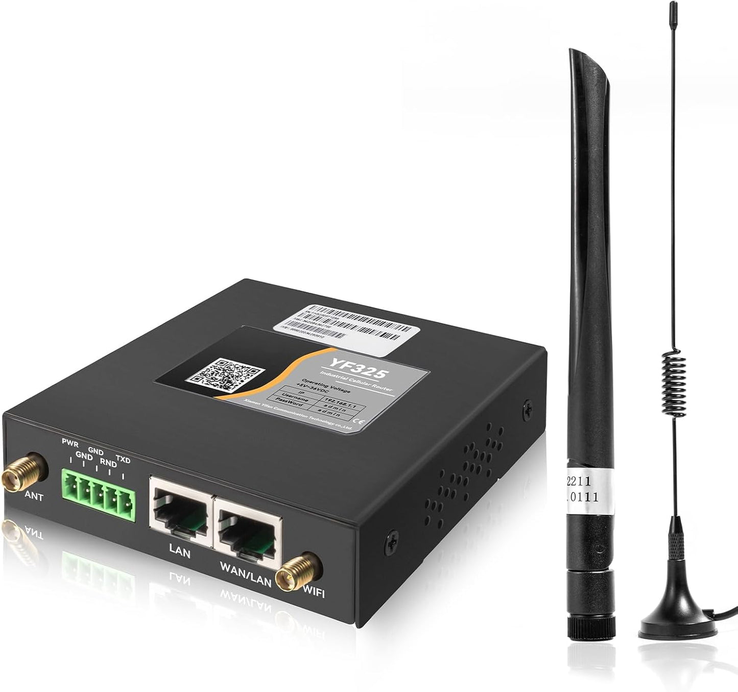 4G VPN Router with Dual SIM and Rugged Design for Industrial Use