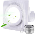 Bathroom Vent Fan with LED Light 110 CFM 1.0 Sones - Quiet Ceiling