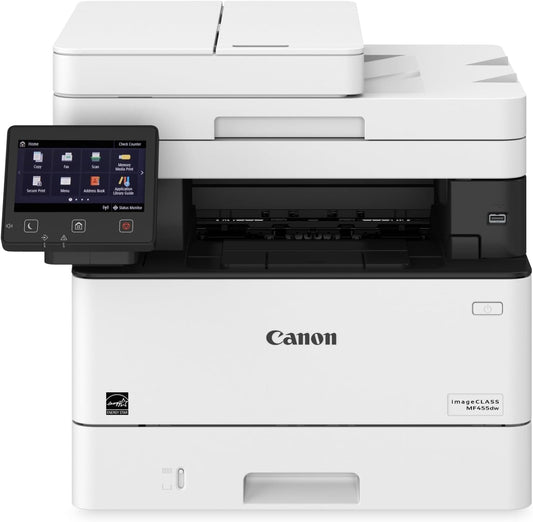 Canon MF455dw - Fast Duplex Wireless Laser Printer