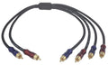 RCA Stereo Audio Splitter Male to Dual RCA Plug - 6.5ft High Quality