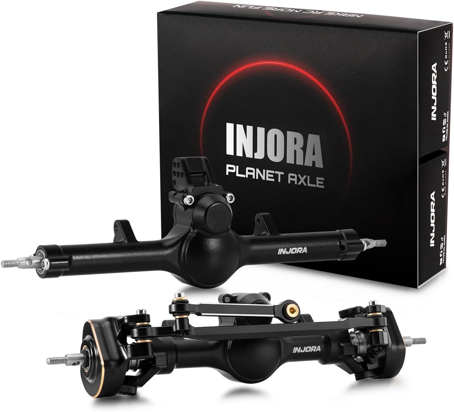 INJORA +4mm Planet Front Rear Axles for SCX24 Upgrade