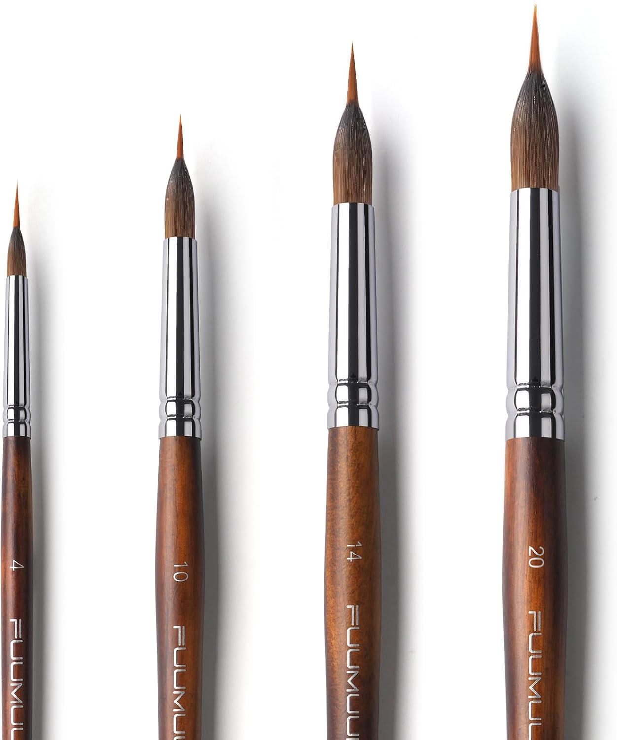 Professional Watercolor Brushes for Fine Detailing and Control