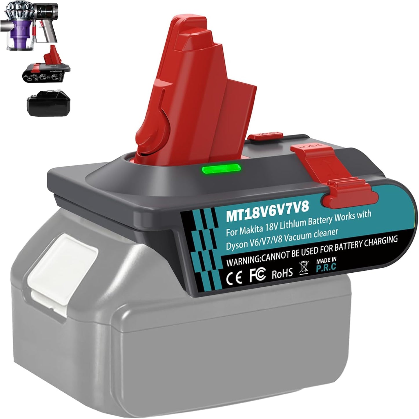 Maximize Makita to Dyson Conversion Power