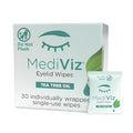 Tea Tree Eyelid Cleanser Wipes for Soothing Dry Eye Irritation