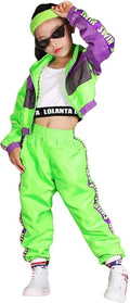 Girls Dance Clothing Set Hip Hop Modern Jazz Team (Style 8897)