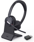 Yealink Dual Teams Wireless Headset with Stand - Long Range DECT