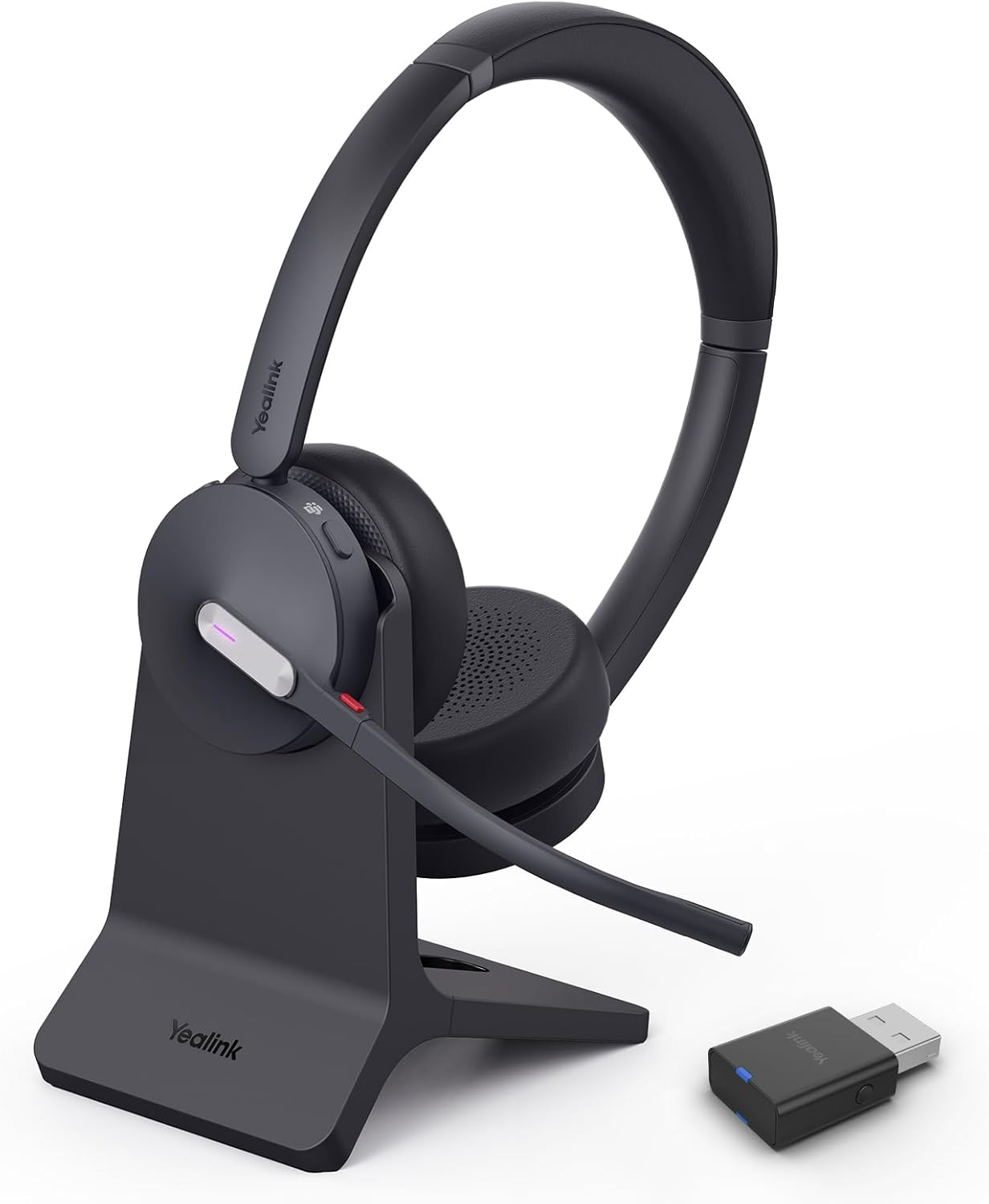 Yealink Dual Teams Wireless Headset with 492ft Range and Mic