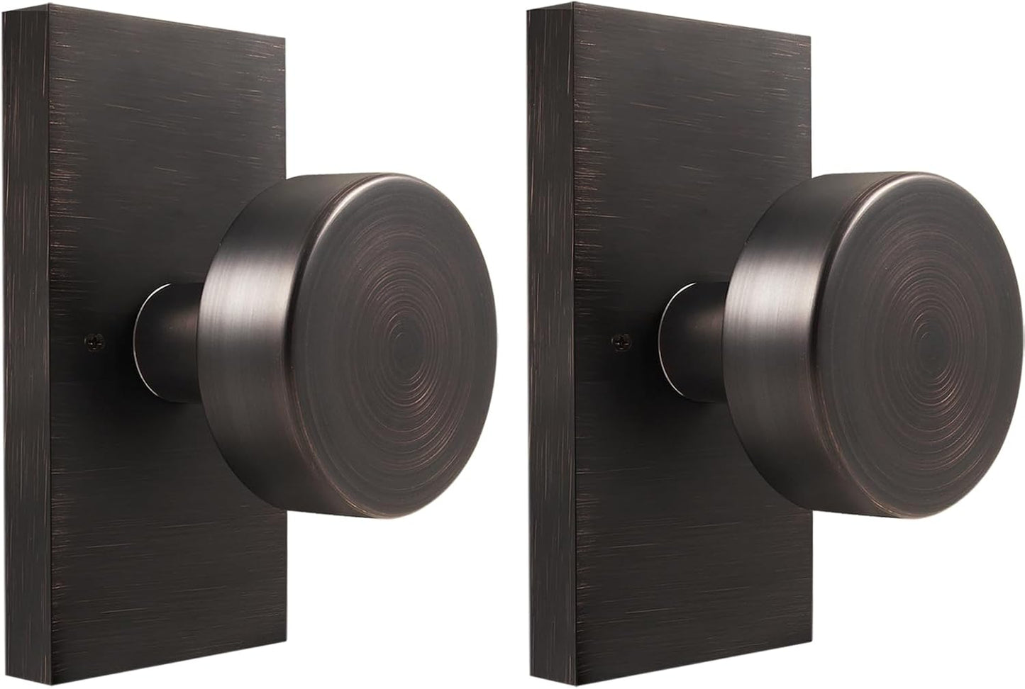 Dummy Door Knob Interior, Modern Round Heavy Duty Design
