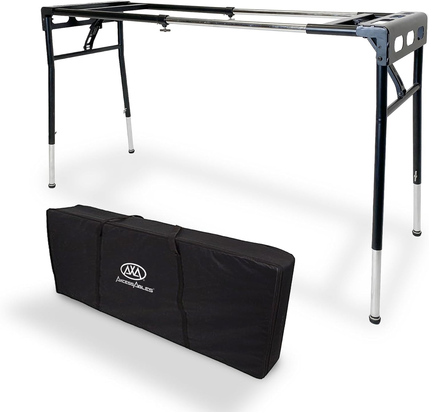 AxcessAbles Collapsible Folding Piano Keyboard Stand for Musicians