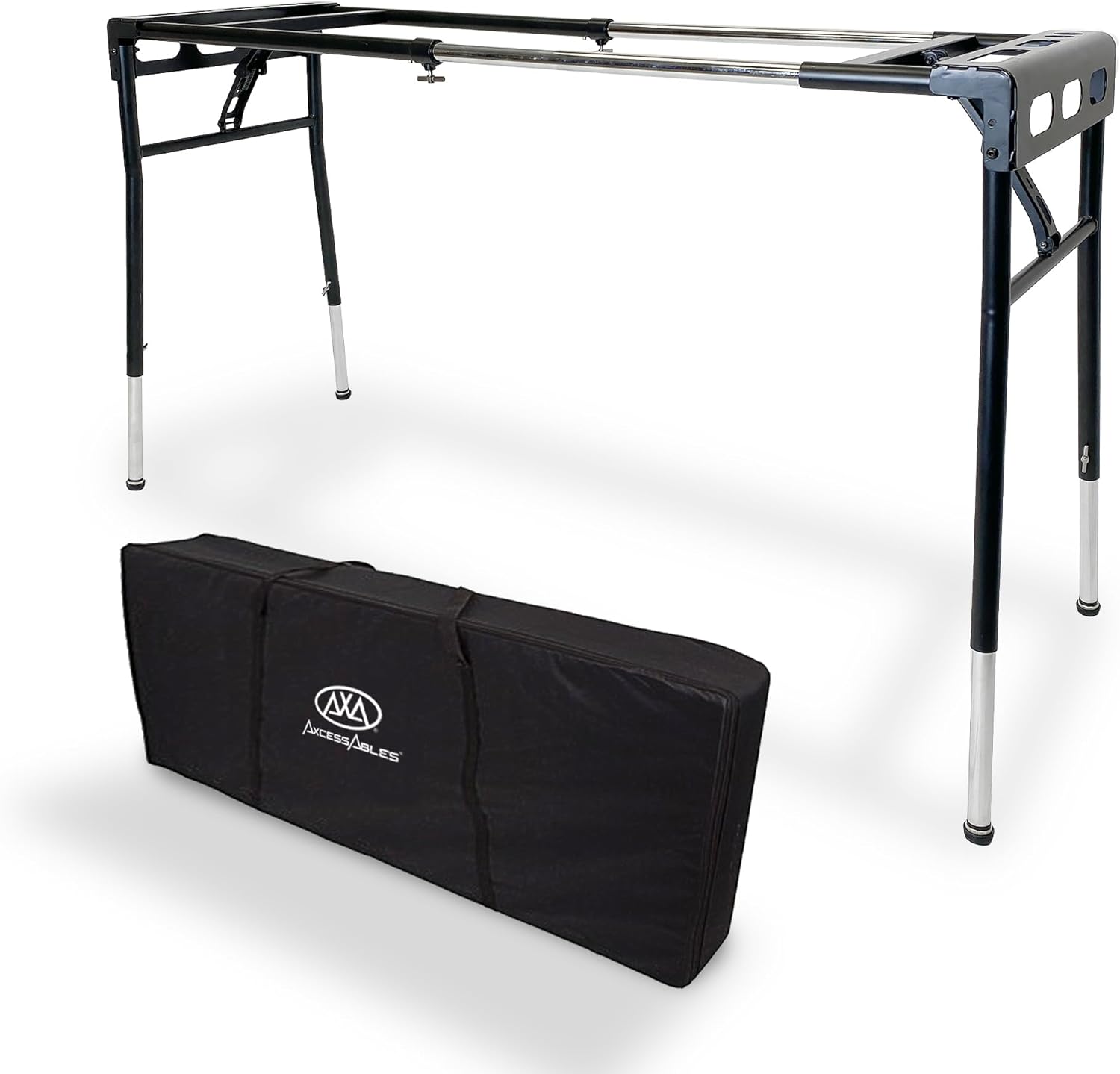 AxcessAbles Collapsible Folding Piano Keyboard Stand for Musicians