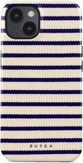 iPhone 14 Case - Cute Checkered BURGA Cover with Dual-Layer Protection