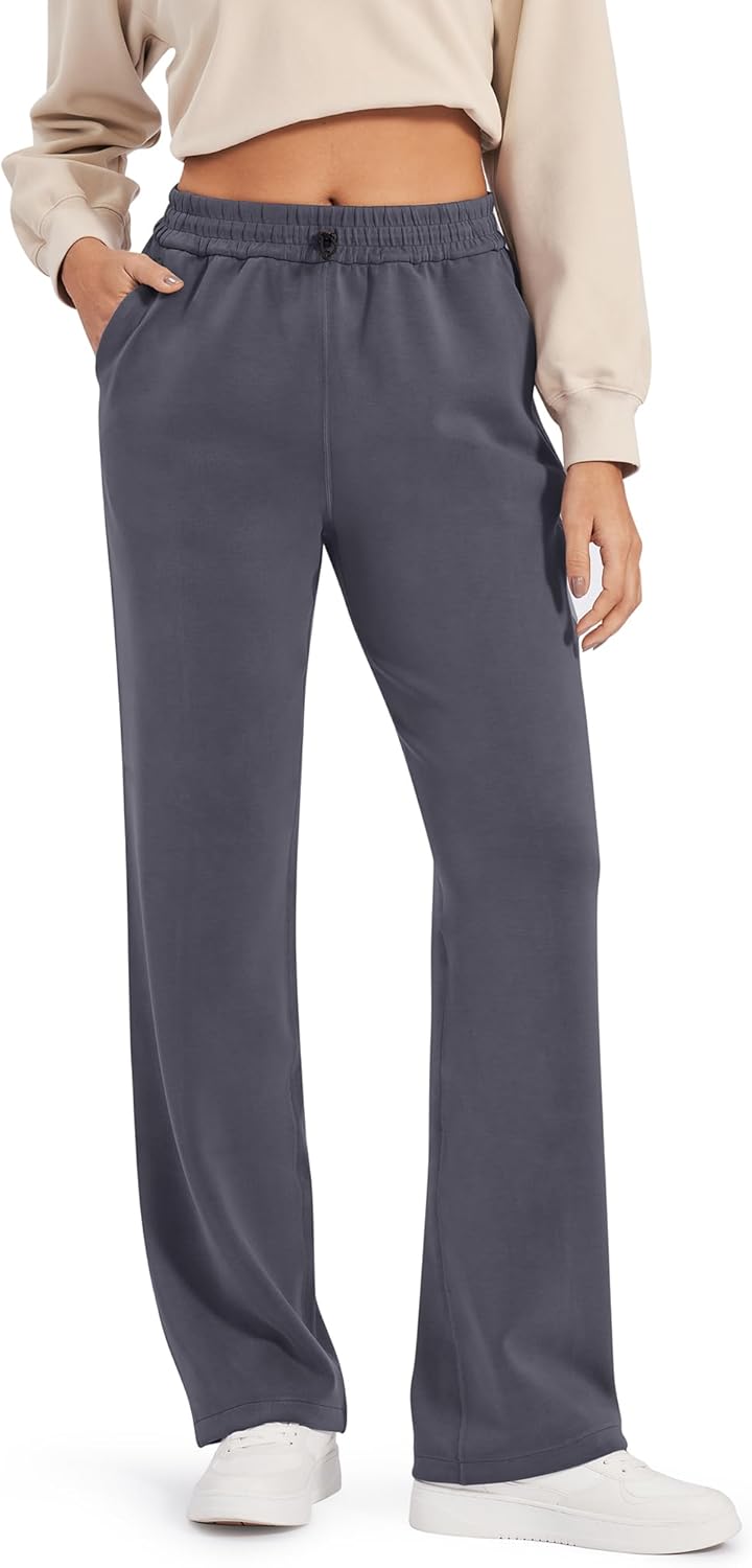 G4Free Smoofit Modal Soft Wide Leg Sweatpants for Comfort