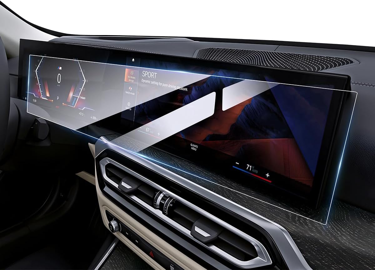 2024 BMW X5 X6 X7 i7 i4 iX Screen Protector for Navigation Touchscreen