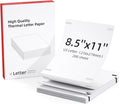 Thermal Printer Paper 8.5 x 11 in US Letter - 200 Sheets Fan-Fold