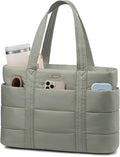 Stylish LOVEVOOK Large Puffer Tote Bag for Women - Everyday Essential