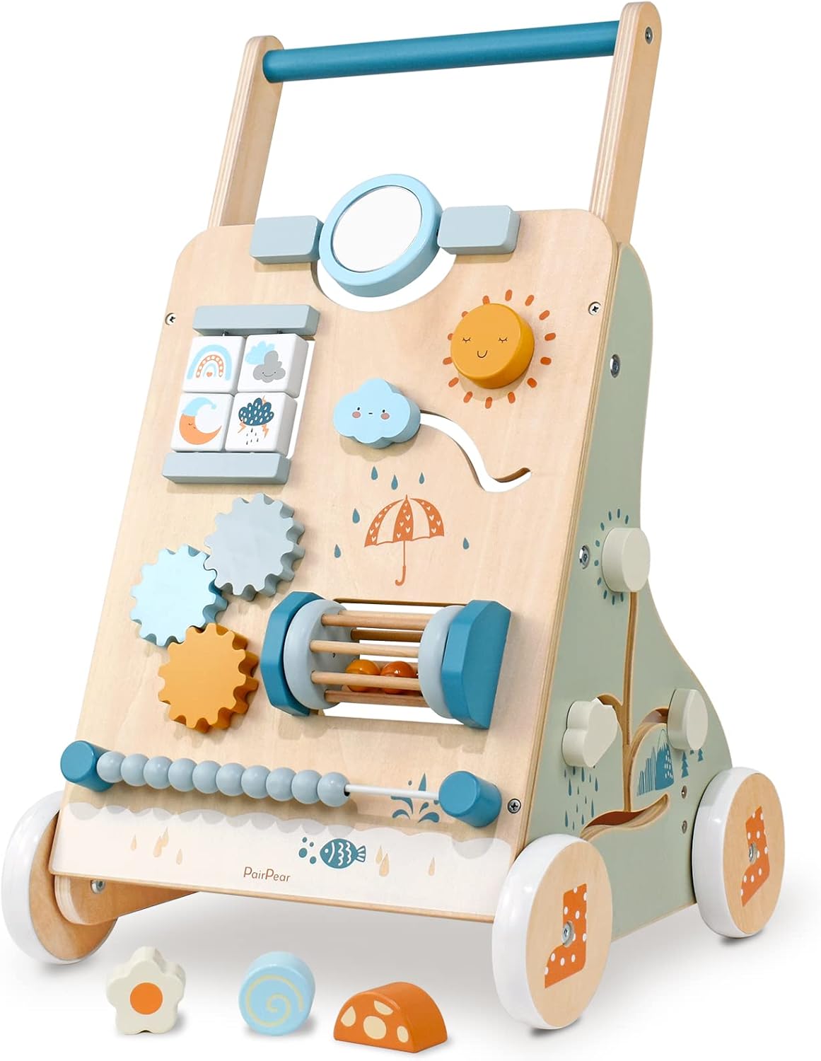 Montessori Push Walker - Shape Sorter Toy