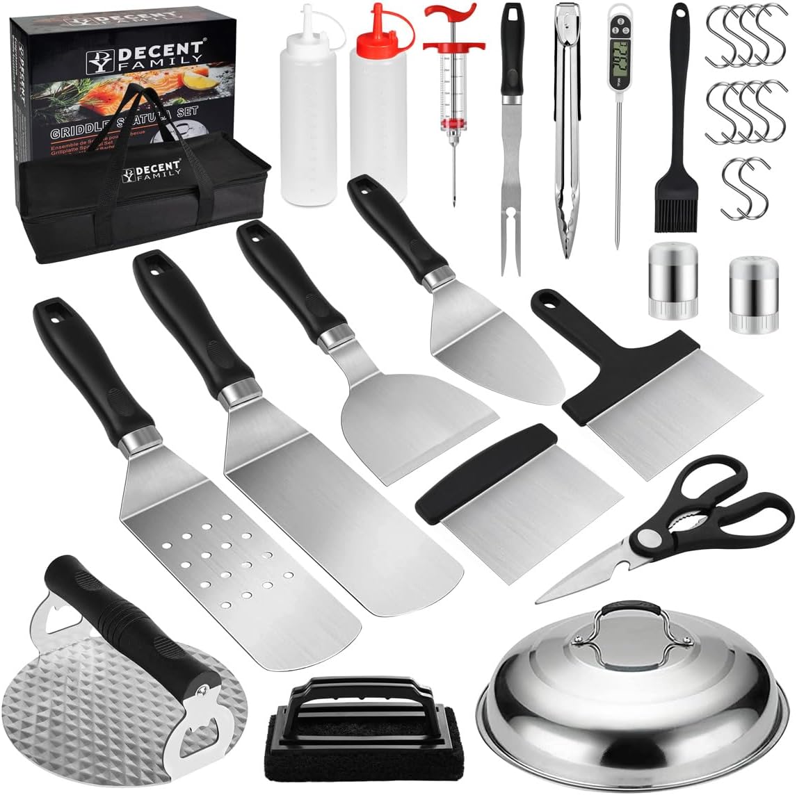 30pcs Griddle Accessories Kit for Professional Flat Top Grill