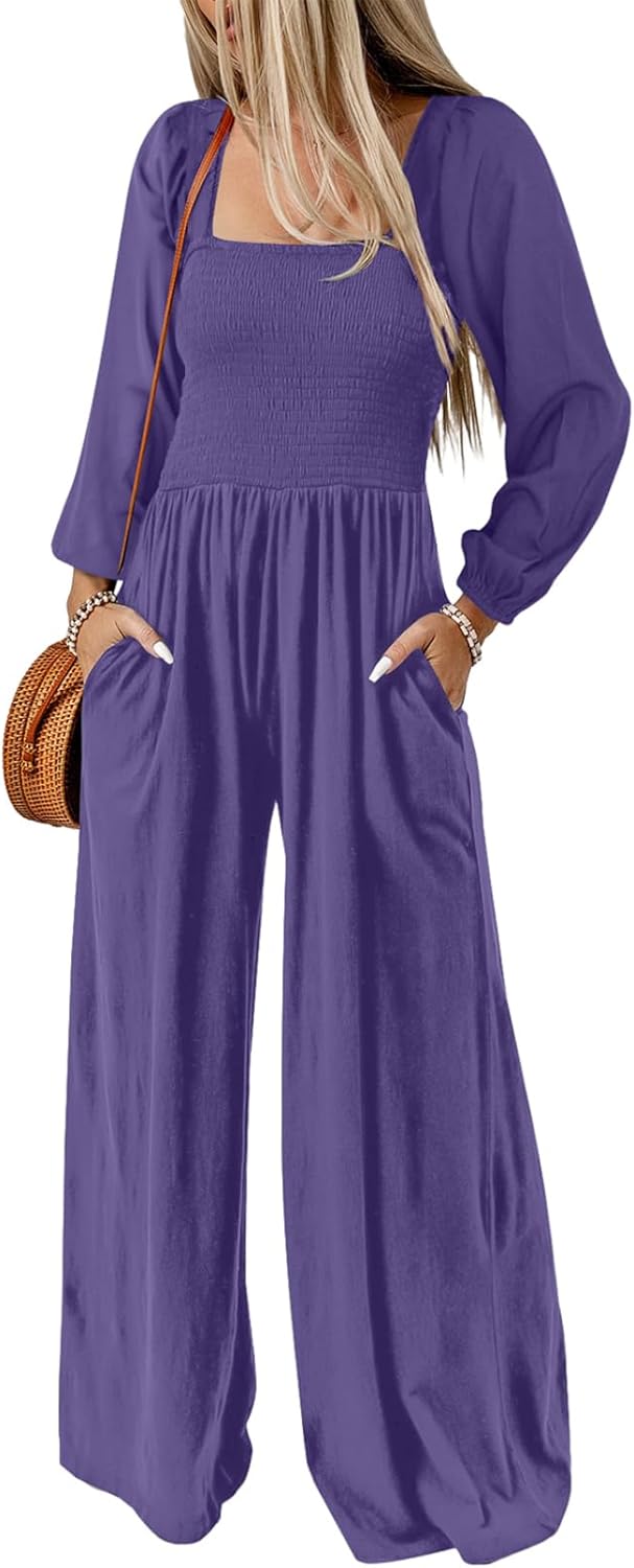 Dokotoo Women's Casual Loose Overalls Jumpsuits for Summer Fun