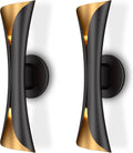 Tubicen Modern Wall Sconces Set of 2 for Elegant Lighting