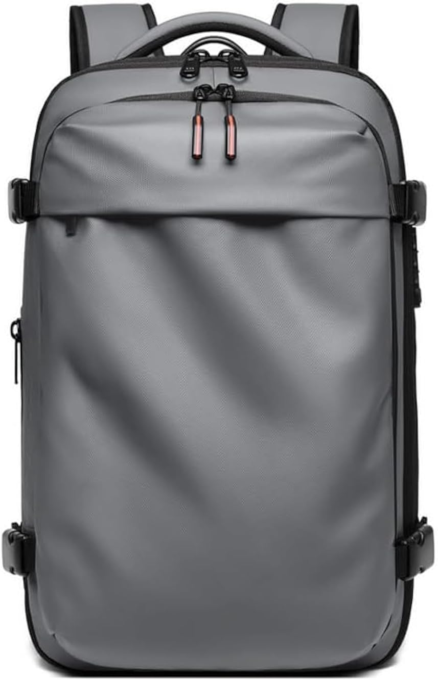 Men Travel Backpack Vacuum Compression Large Capacity 17 inch
