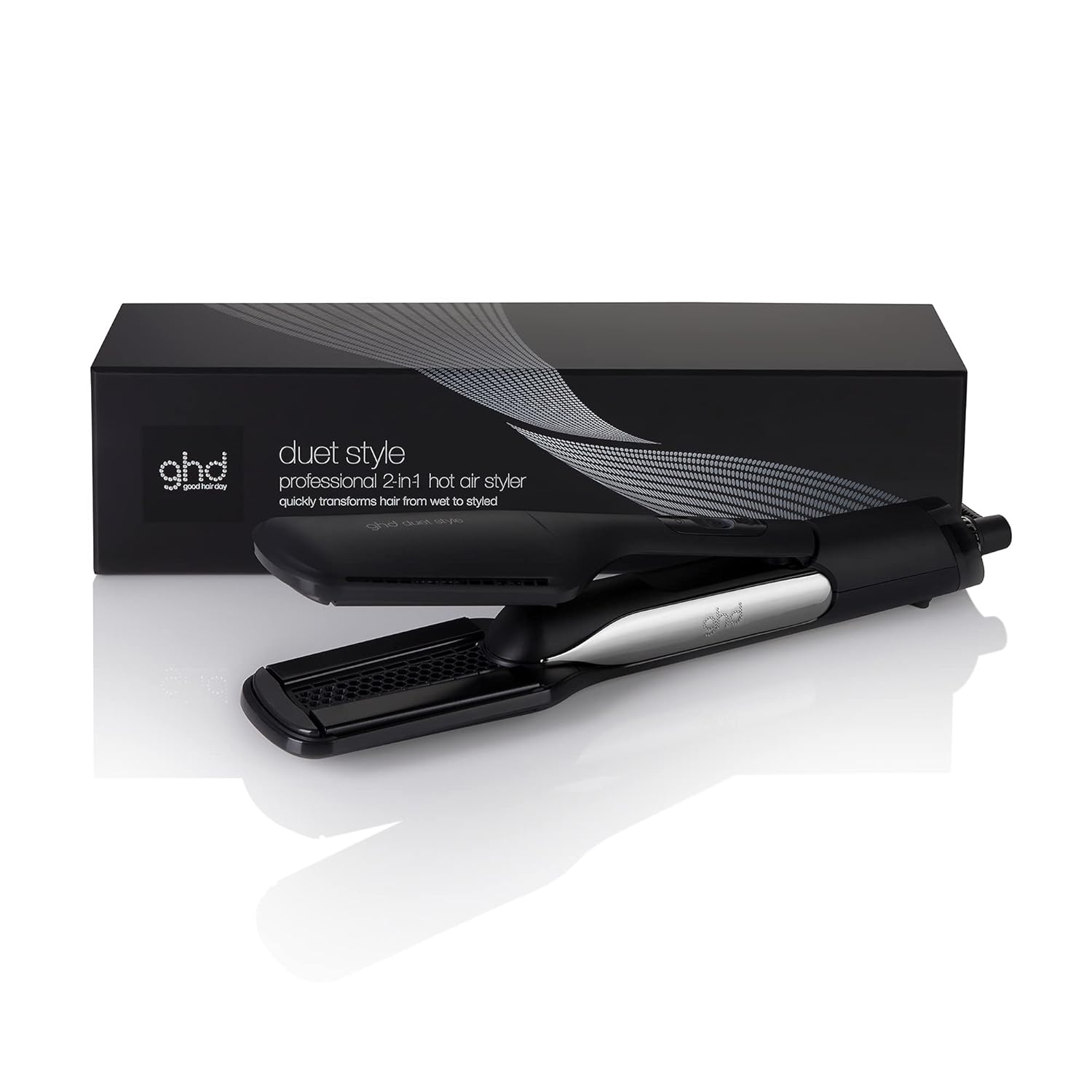 ghd Power Couple: 2-in-1 Hot Air Styler & Sleek Hair Oil