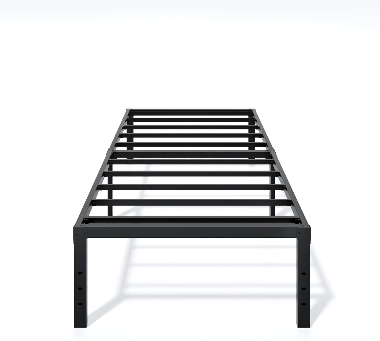 Metal Bed Frame Twin Size - Heavy-Duty Platform Bed Frame