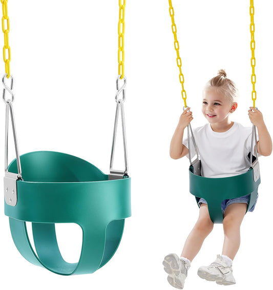 VEVOR High Back Toddler Swing Seat - 150lbs Support