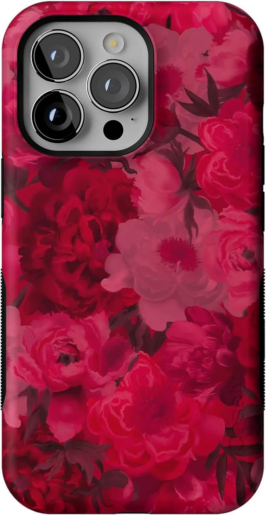 Casely iPhone 13 Pro Case | Moody Floral Design for Protection