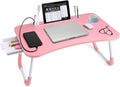Slendor Laptop Desk Foldable Bed Table - Portable Lap Stand