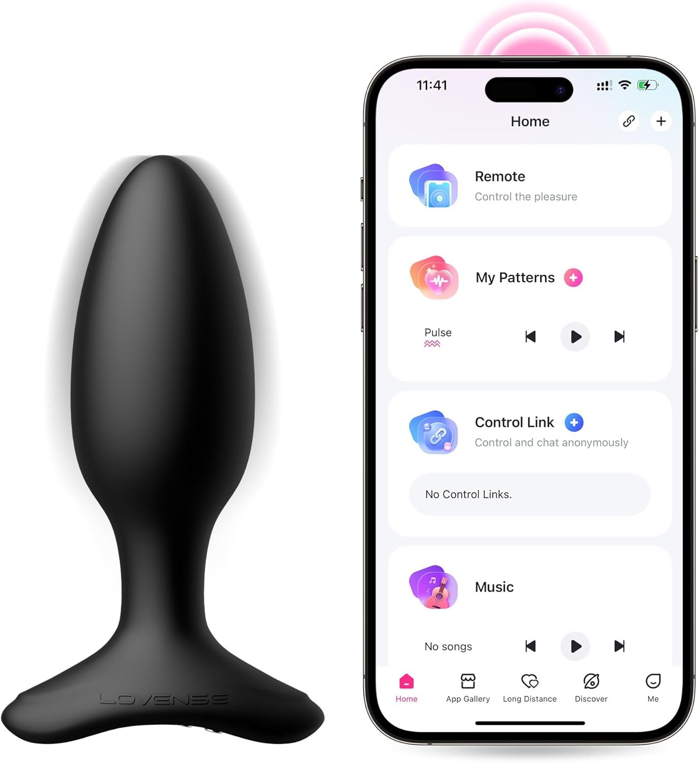 LOVENSE Hush 2 Vibrating Butt Plug for Ultimate Pleasure