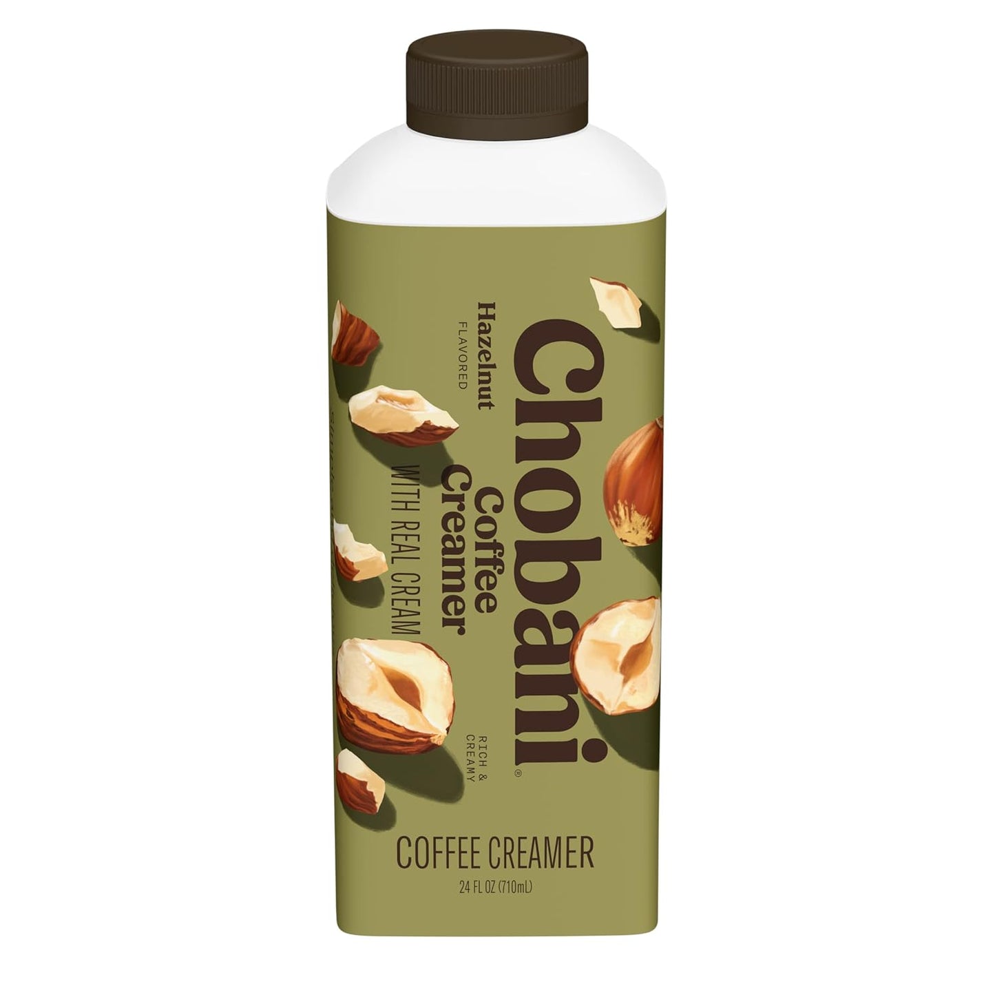 Chobani Hazelnut Coffee Creamer | 24 fl oz | Rich Flavor
