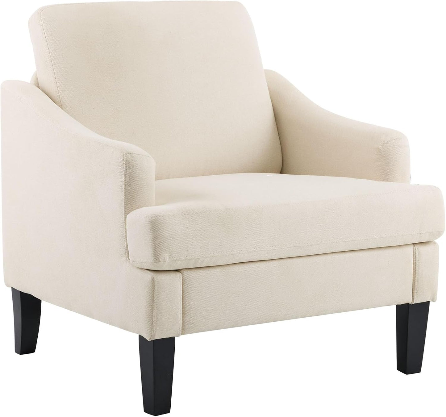 Modern Beige Accent Chair for Ultimate Comfort