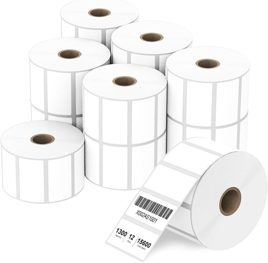 2in x 1in Direct Thermal Labels for Barcodes and Postage Use