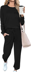 Lounge Sets for Women 2 Piece Travel Sweatsuits - Comfortable Fall no