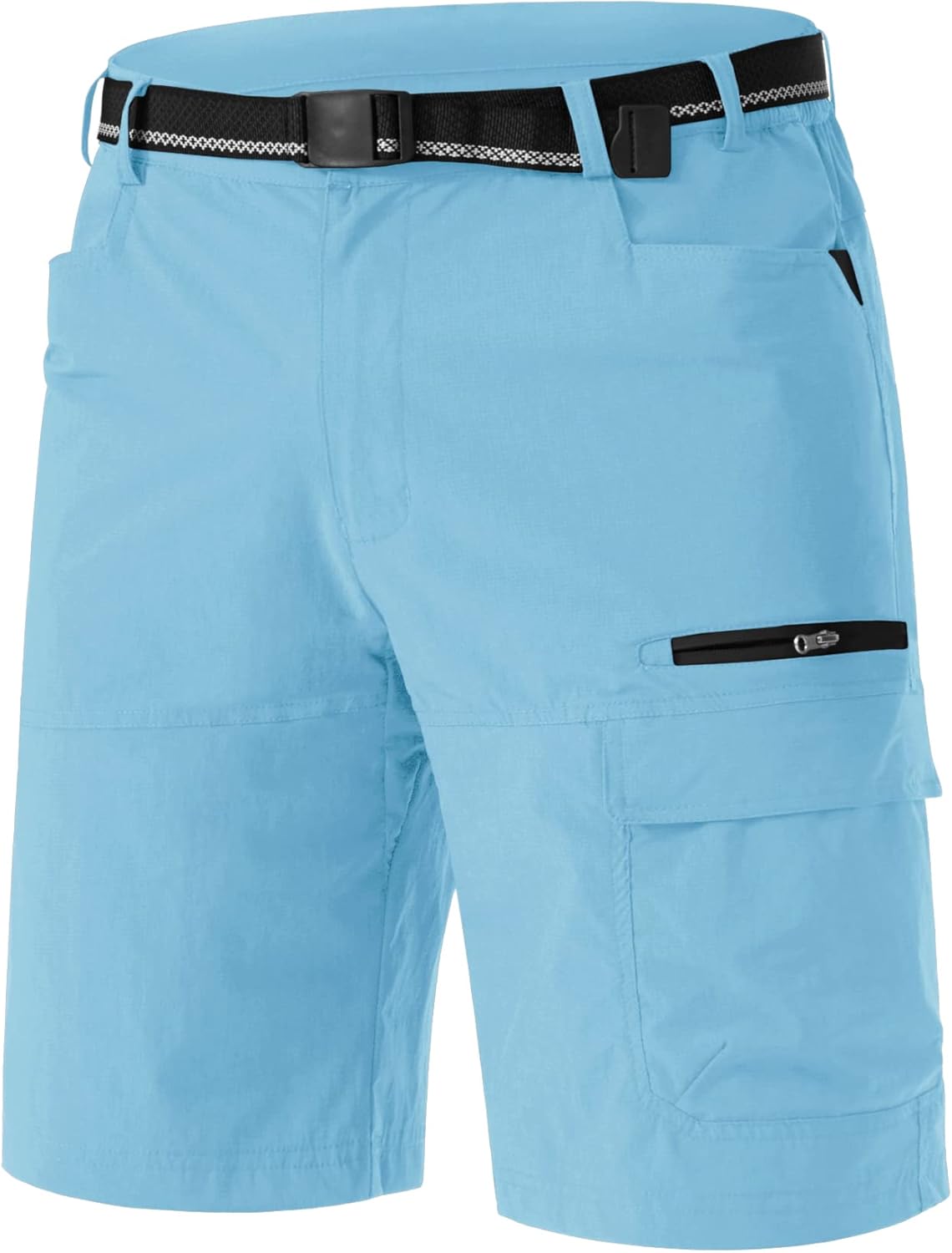 TACVASEN Men's Summer Outdoor Shorts Quick Dry Cargo Casual Wear