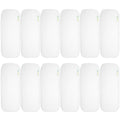 Reusable Soft 4 Layers 12 Pack Inserts for Baby Cloth Diaper - High