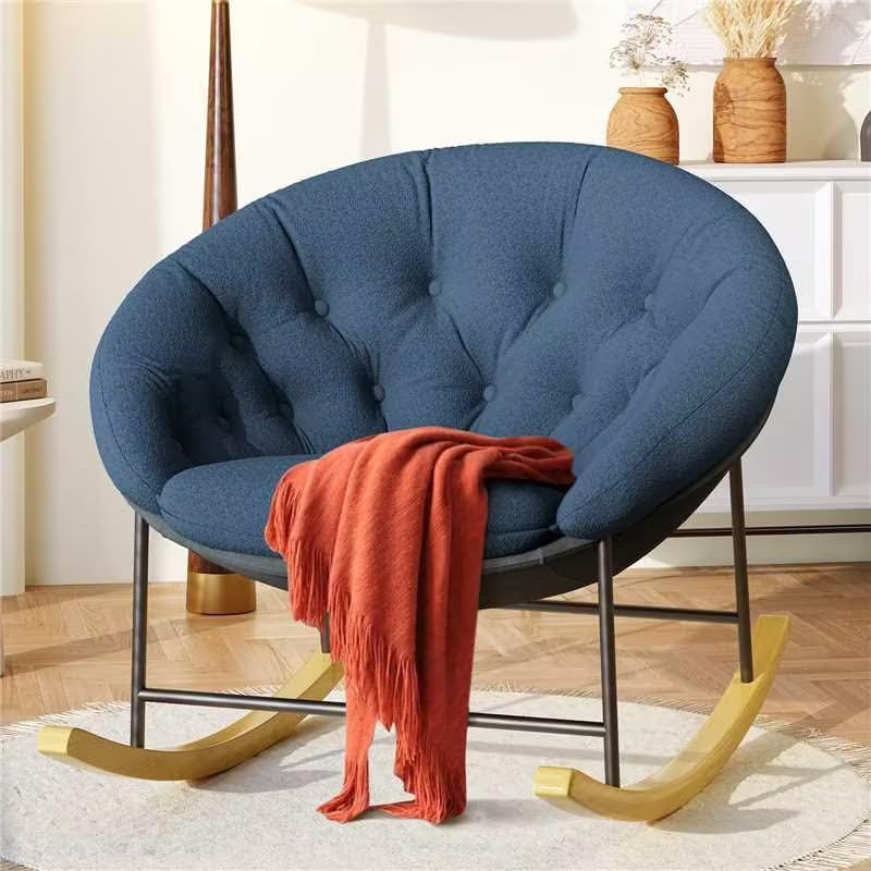 Kidirect Rocking Chair Nursery: Modern Upholstered Comfort
