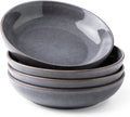 Large 8.5ft' Pasta Bowls Set of 4 for Kitchen by AmorArc