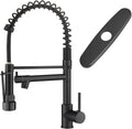 Black Kitchen Faucet with Pull Down Sprayer - High Pressure